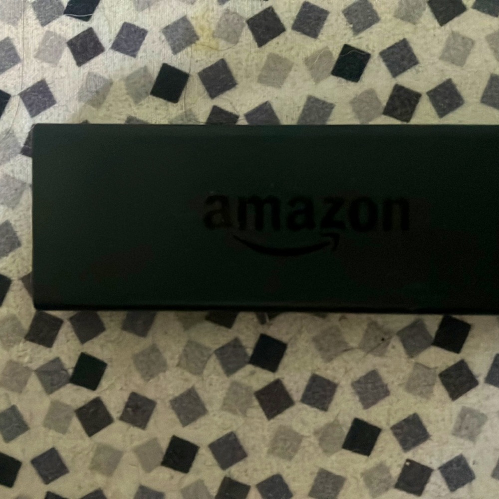 It’s a Amazon fire stick and it’s black